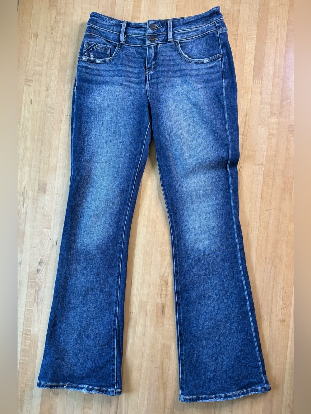 Buckle Black Fit No. 23 Bootcut Jeans 28x32 Distressed Stretch Denim